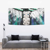 Aotearoa Korowai Motif Tapestry Hei Tiki Poutama Maori Pattern