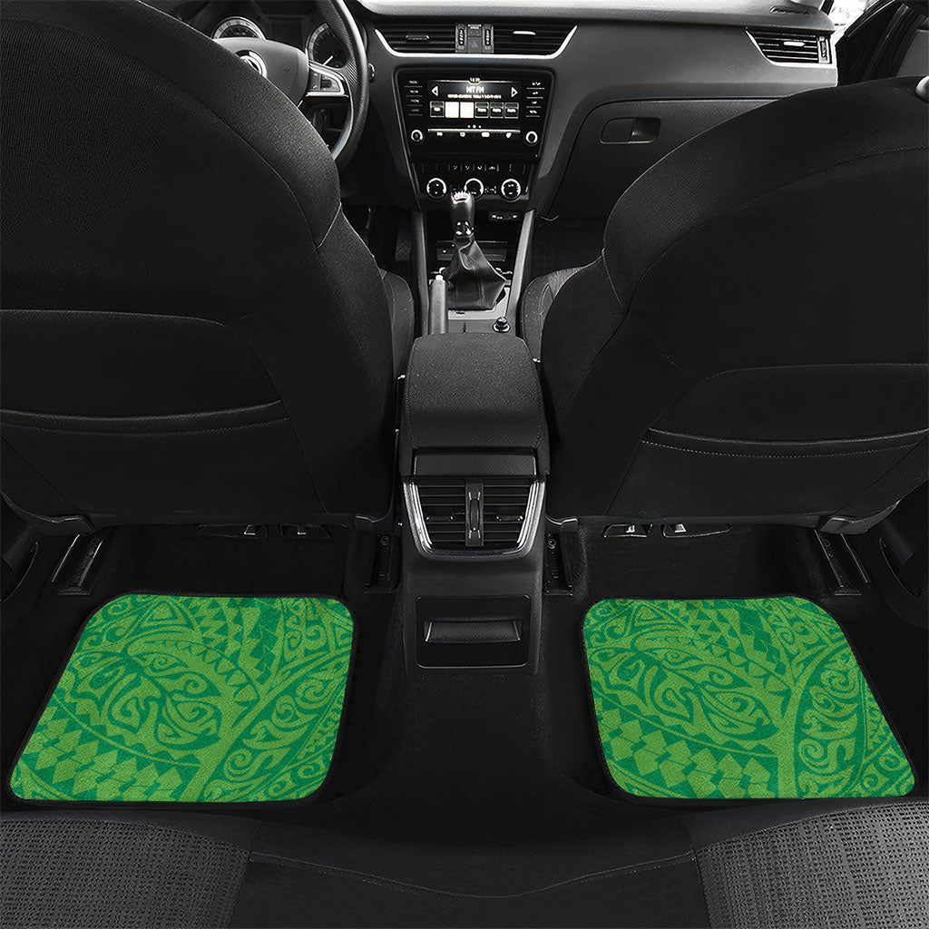 Hawaii Blue Marlin Fishing Car Mats Hawaiian Kanaka Kakau Reggae