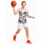 Japan And Hawaii Basketball Jersey Sakura Koi Fish Hawaiian Lei Kanaka - Polynesian Pride
