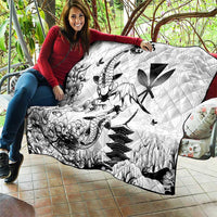 Japan And Hawaii Quilt Sakura Koi Fish Hawaiian Lei Kanaka - Polynesian Pride