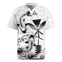 Japan And Hawaii Rugby Jersey Sakura Koi Fish Hawaiian Lei Kanaka - Polynesian Pride