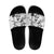 Japan And Hawaii Slide Sandals Sakura Koi Fish Hawaiian Lei Kanaka - Polynesian Pride