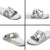 Japan And Hawaii Slide Sandals Sakura Koi Fish Hawaiian Lei Kanaka - Polynesian Pride
