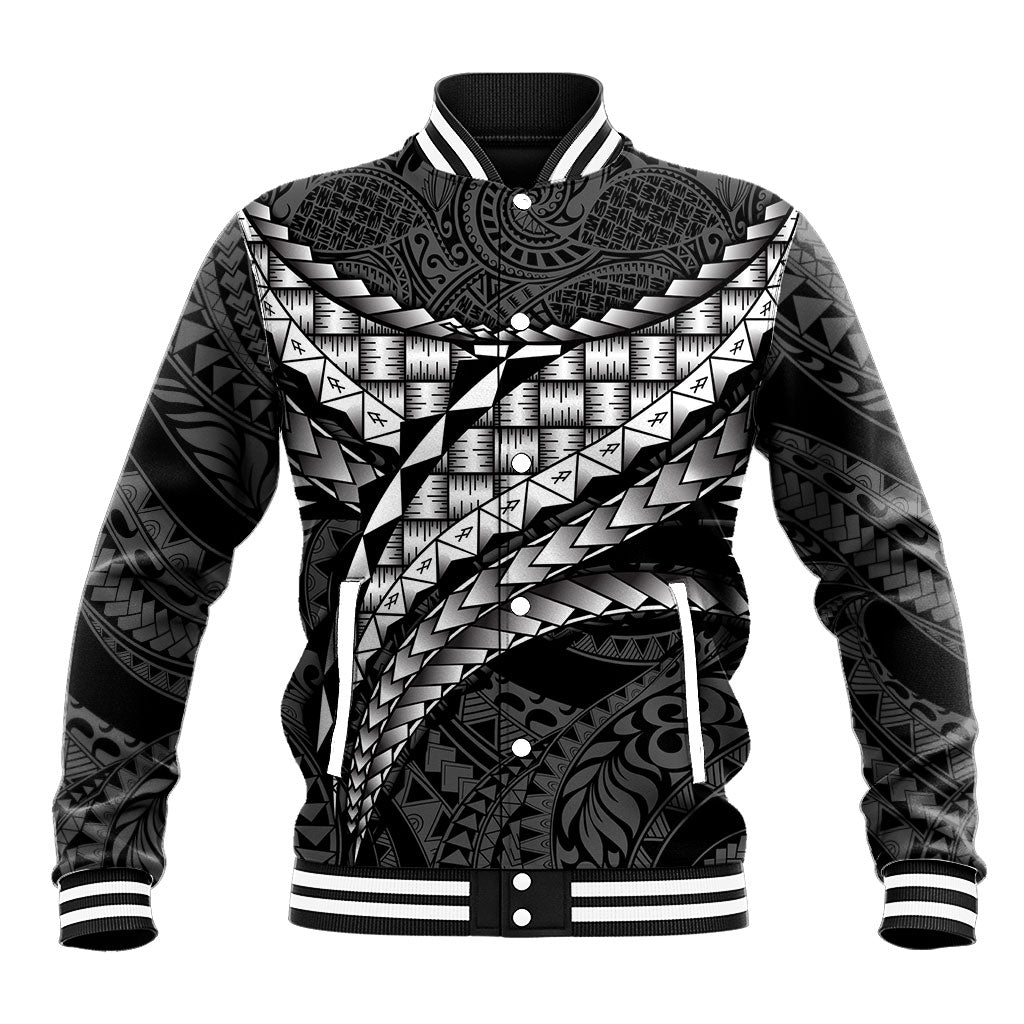 Hawaii Lauhala Tattoo Baseball Jacket Hawaiian Hala Leaf Weaving