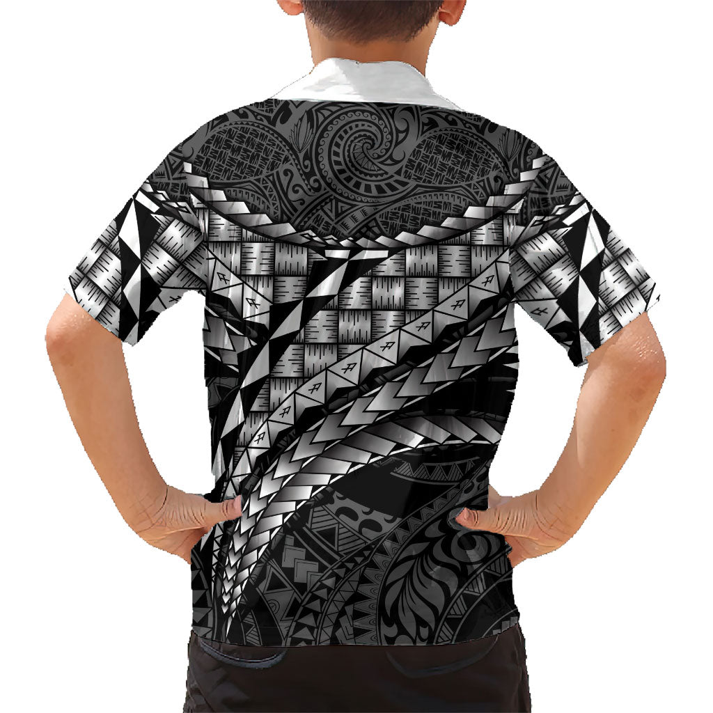 Hawaii Lauhala Tattoo Family Matching Puletasi and Hawaiian Shirt Hawaiian Hala Leaf Weaving
