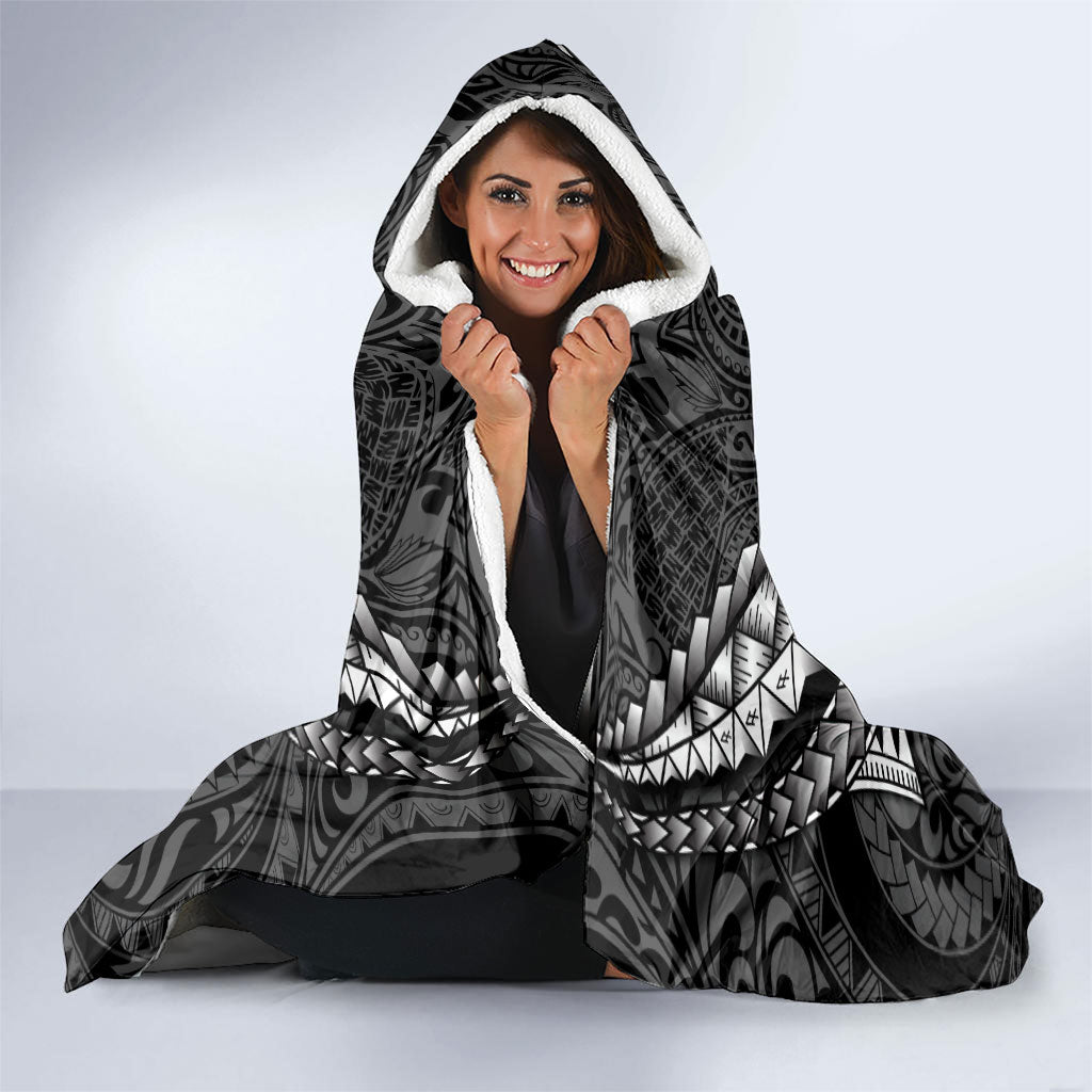 Hawaii Lauhala Tattoo Hooded Blanket Hawaiian Hala Leaf Weaving