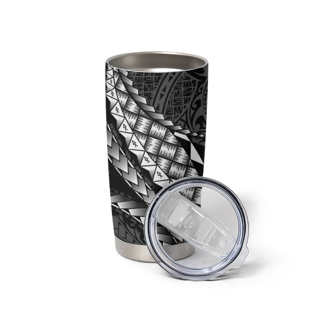 Hawaii Lauhala Tattoo Tumbler Cup Hawaiian Hala Leaf Weaving
