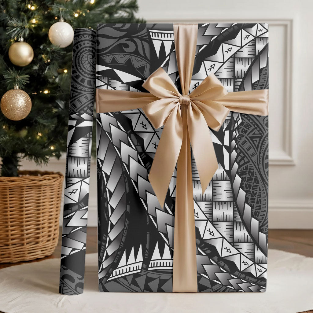 Hawaii Lauhala Tattoo Wrapping Paper Hawaiian Hala Leaf Weaving