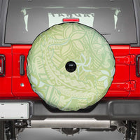 Baby Green Gradient Polynesia Spare Tire Cover Hawaiian Tribal Hammerhead Shark Tattoo