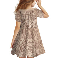 Pink Gradient Polynesia Family Matching Mermaid Dress and Hawaiian Shirt Hawaiian Tribal Hammerhead Shark Tattoo