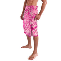 Beige Gradient Polynesia Lavalava Hawaiian Tribal Hammerhead Shark Tattoo