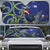 Personalized New Zealand Pukeko Christmas Auto Sun Shade Meri Kirihimete Taniko Ponga Koru Blue - Polynesian Pride
