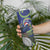 Personalized New Zealand Pukeko Christmas Skinny Tumbler Meri Kirihimete Taniko Ponga Koru Blue - Polynesian Pride