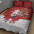 Personalized New Zealand Sheep Christmas Quilt Bed Set Hipi Meri Kirihimete Silver Fern Xmas Tree - Polynesian Pride