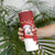 Personalized New Zealand Sheep Christmas Skinny Tumbler Hipi Meri Kirihimete Silver Fern Xmas Tree - Polynesian Pride