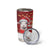 Personalized New Zealand Sheep Christmas Tumbler Cup Hipi Meri Kirihimete Silver Fern Xmas Tree - Polynesian Pride