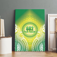 Cook Islands 682 Canvas Wall Art Kuki 'Airani Area Code Proud LT14 - Polynesian Pride