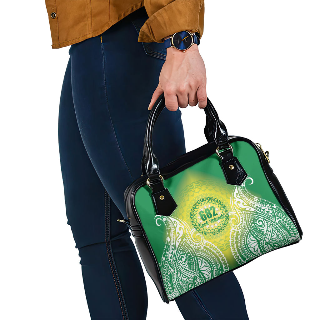 Cook Islands 682 Shoulder Handbag Kuki 'Airani Area Code Proud LT14 - Polynesian Pride
