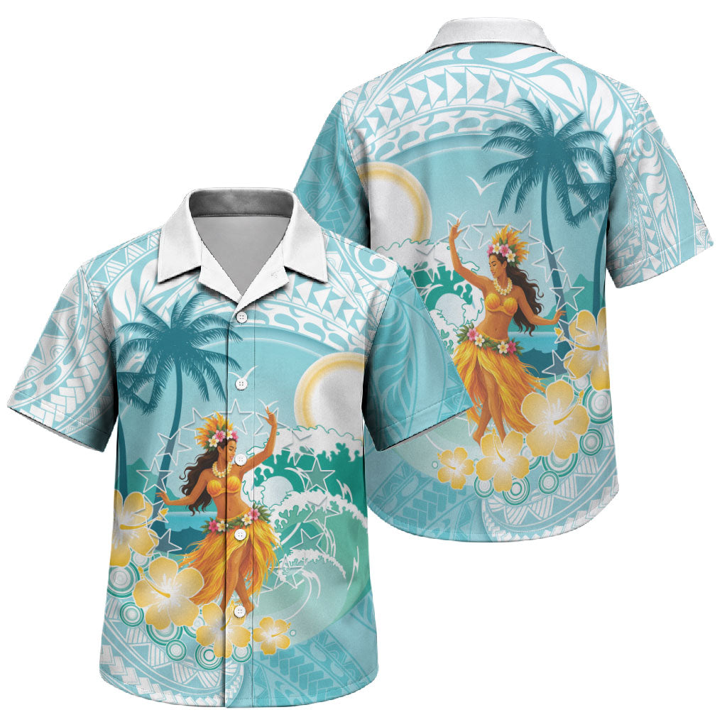 Ura Cook Islands Family Matching Summer Maxi Dress and Hawaiian Shirt Kuki 'Airani Traditional Dance Tropical Vibes