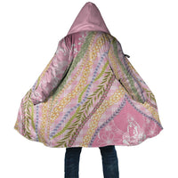 Pink Palaka Hawaii Leis Cloak Hawaiian-plaid Elegant Tropical Vibes - Polynesian Pride