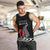 Personalised New Zealand Darts Men Tank Top Aotearoa Maori Fern Bring It On LT14 Black - Polynesian Pride