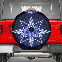 Tonga Tupou College And Queen Salote College Spare Tire Cover Tongan Ngatu Pattern LT14 - Polynesian Pride