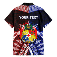 Personalised Tupou College And Kolisi Tonga Atele Family Matching Mermaid Dress and Hawaiian Shirt Tongan Ngatu Pattern LT14 - Polynesian Pride