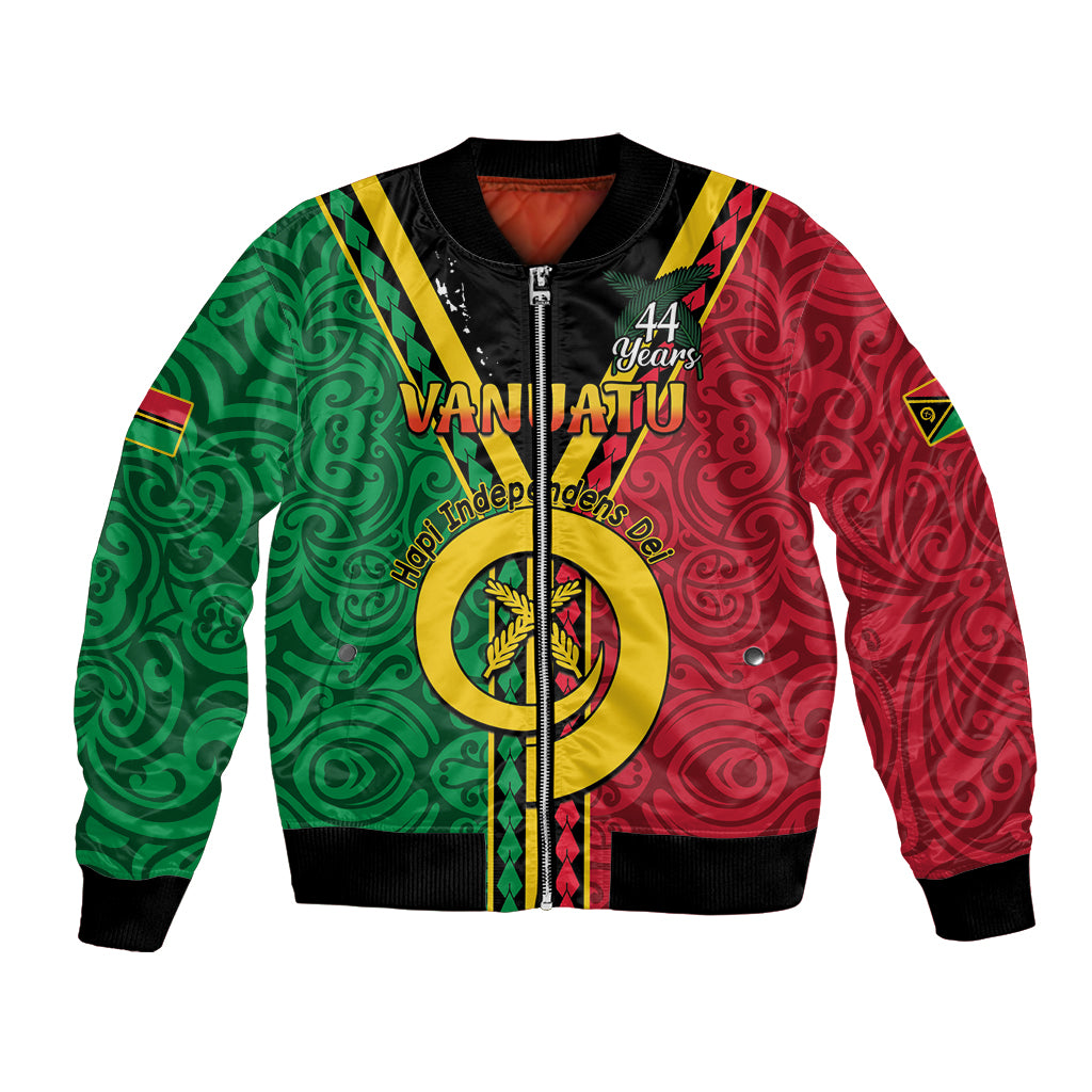 Personalised Hapi Independens Dei Vanuatu Bomber Jacket