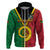 Personalised Hapi Independens Dei Vanuatu Zip Hoodie