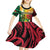 Vanuatu Independence Day Kid Short Sleeve Dress Long God Yumi Stanap Happy 45th Anniversary LT14