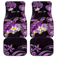 Personalised Aloha Hawaii Kauai Island Car Mats Garden Isle Map Sea Turtle Plumeria