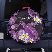 Personalised Aloha Hawaii Kauai Island Spare Tire Cover Garden Isle Map Sea Turtle Plumeria