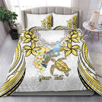 Personalised Aloha Hawaii Niihau Island Bedding Set Forbidden Isle Map Shell Lei LT14 - Polynesian Pride