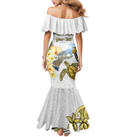 Personalised Aloha Hawaii Niihau Island Mermaid Dress Forbidden Isle Map Shell Lei LT14 - Polynesian Pride