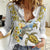 Personalised Aloha Hawaii Niihau Island Women Casual Shirt Forbidden Isle Map Shell Lei