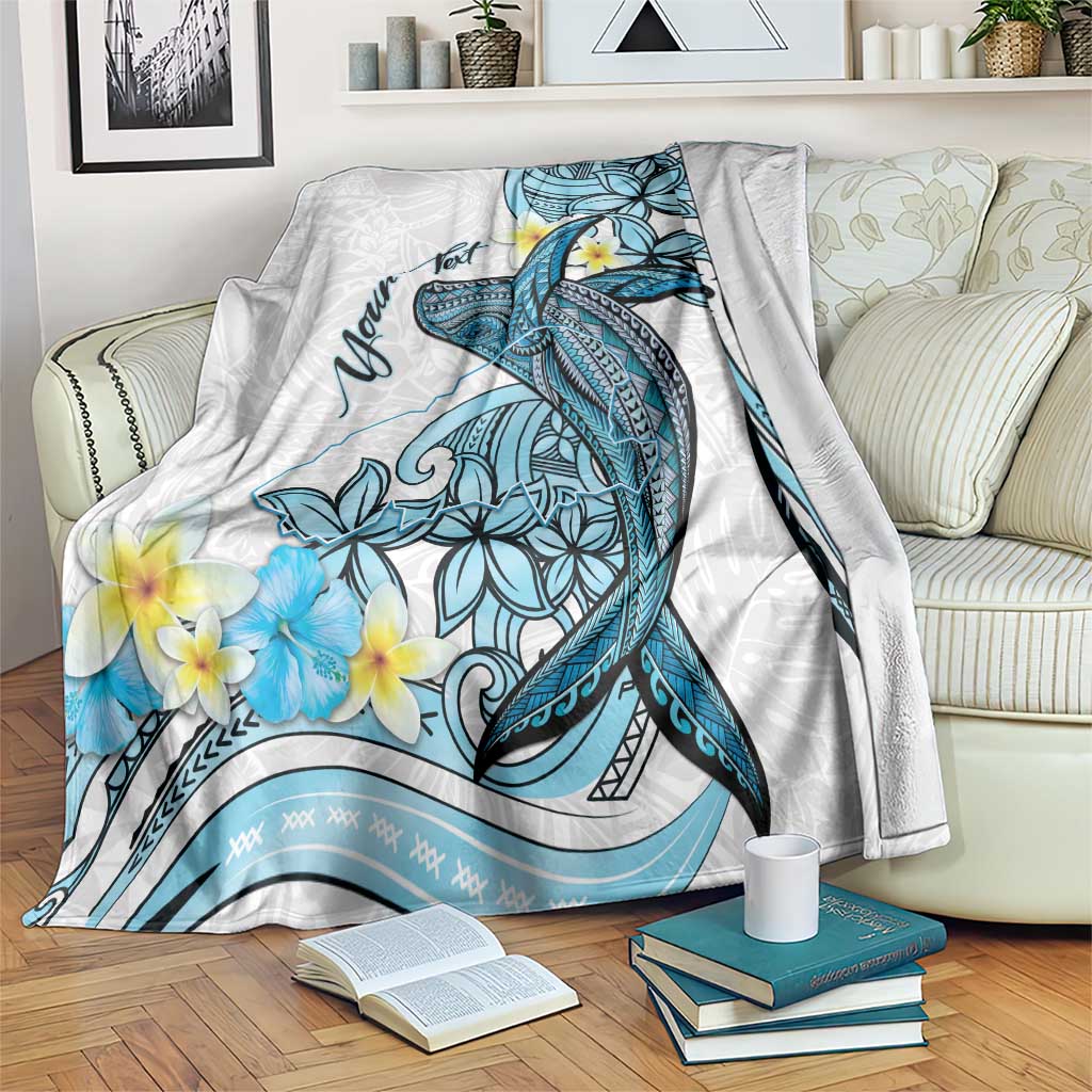 Personalised Aloha Hawaii Kahoolawe Island Blanket Target Isle Map With Humpback Whale