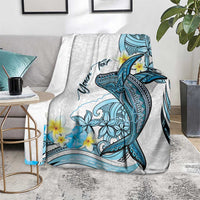 Personalised Aloha Hawaii Kahoolawe Island Blanket Target Isle Map With Humpback Whale