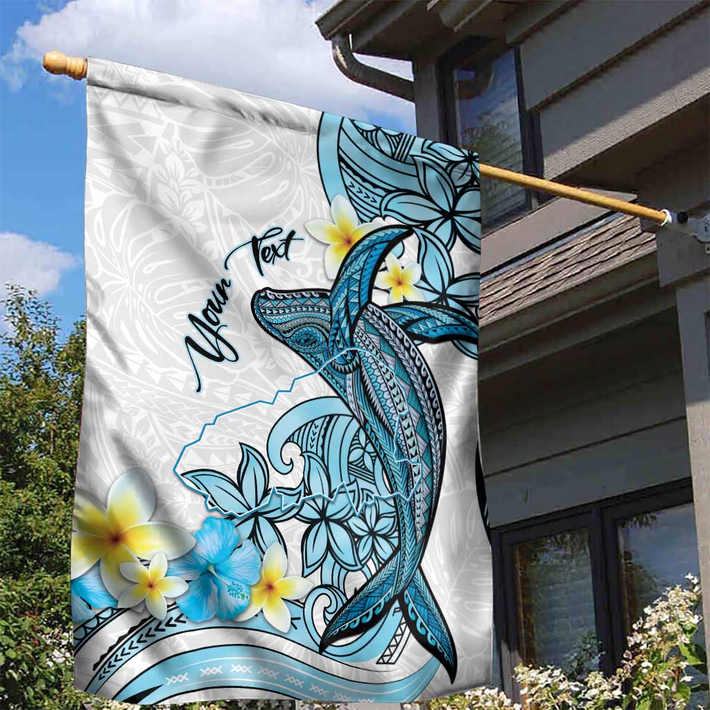 Personalised Aloha Hawaii Kahoolawe Island Garden Flag Target Isle Map With Humpback Whale