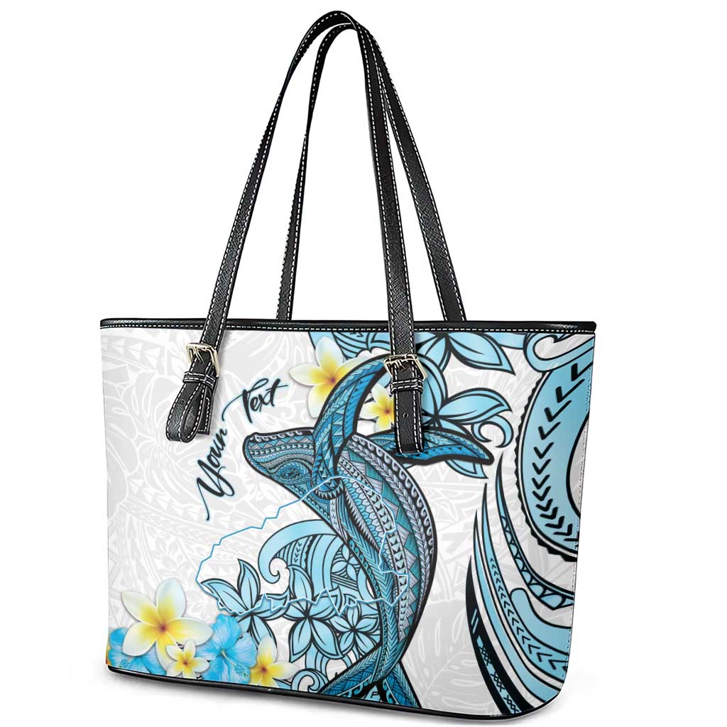 Personalised Aloha Hawaii Kahoolawe Island Leather Tote Bag Target Isle Map With Humpback Whale