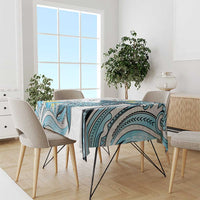 Personalised Aloha Hawaii Kahoolawe Island Tablecloth Target Isle Map With Humpback Whale LT14 - Polynesian Pride