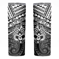 Matariki New Zealand Skinny Tumbler Maori New Year Tiki Black Version