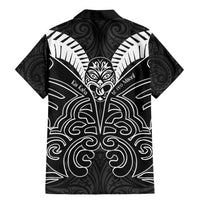 Kia Kaha Te Reo Maori Family Matching Mermaid Dress and Hawaiian Shirt Aotearoa Hei Tiki With Hongi