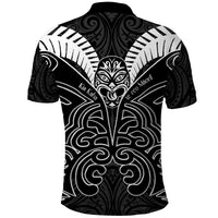 Kia Kaha Te Reo Maori Polo Shirt Aotearoa Hei Tiki With Hongi