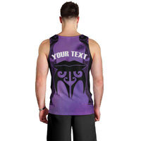 Personalised New Zealand Suffrage Day Men Tank Top Maori Tattoo Galaxy Vibe - Polynesian Pride