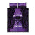 Personalised New Zealand Suffrage Day Quilt Bed Set Maori Tattoo Galaxy Vibe - Polynesian Pride