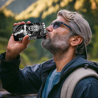 New Zealand Silver Fern Rugby 4 in 1 Can Cooler Tumbler All Black Koru Maori