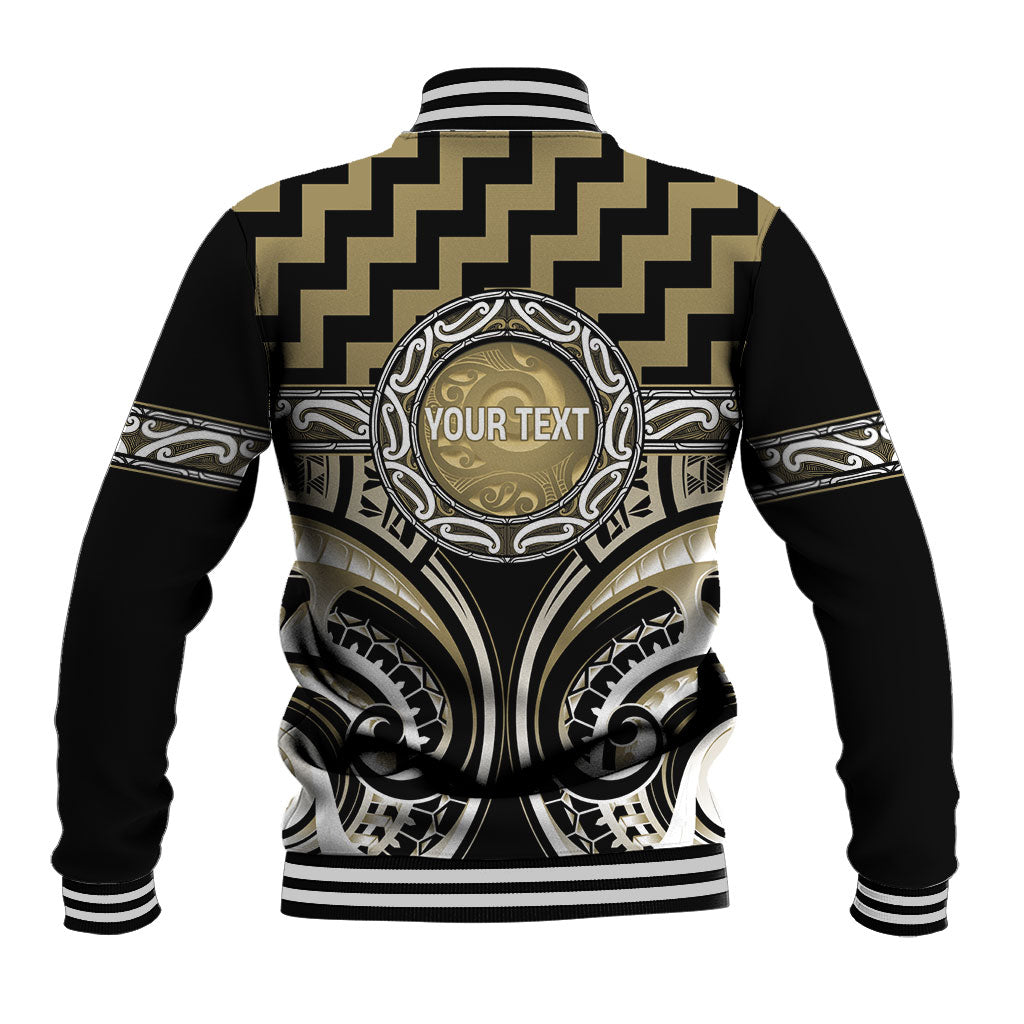Aotearoa Waikato Tainui Personalised Baseball Jacket Maori Iwi Poutama Puhoro Tattoo LT14 - Polynesian Pride