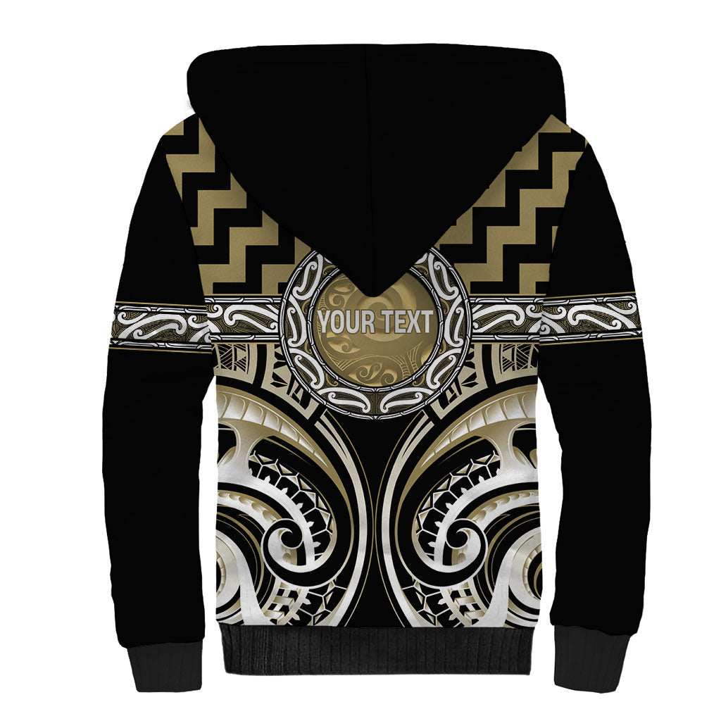 Aotearoa Waikato Tainui Personalised Sherpa Hoodie Maori Iwi Poutama Puhoro Tattoo LT14 - Polynesian Pride