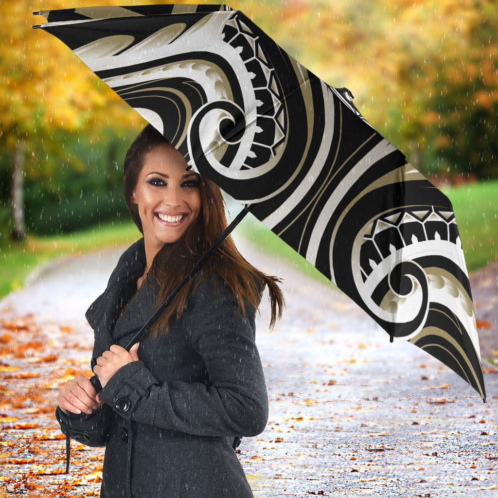 Aotearoa Waikato Tainui Umbrella Maori Iwi Poutama Puhoro Tattoo LT14 - Polynesian Pride