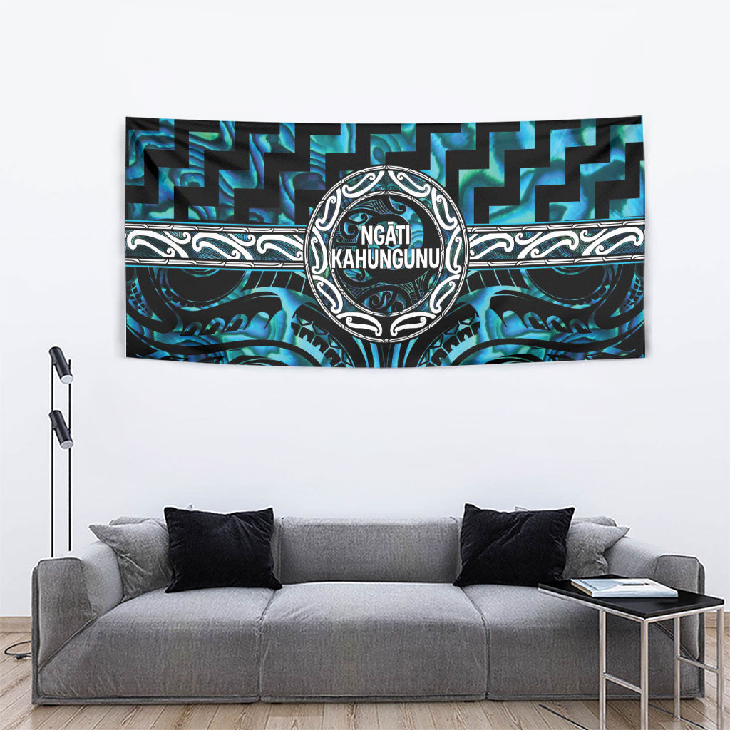 Aotearoa Ngati Kahungunu Tapestry Maori Iwi Poutama Puhoro Tattoo LT14 - Polynesian Pride